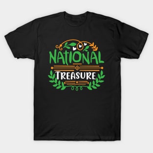 Dad tshirt | National treasure | Best dad ever T-Shirt